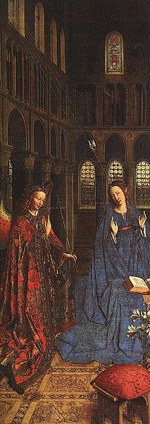 Jan Van Eyck The Annunciation China oil painting art